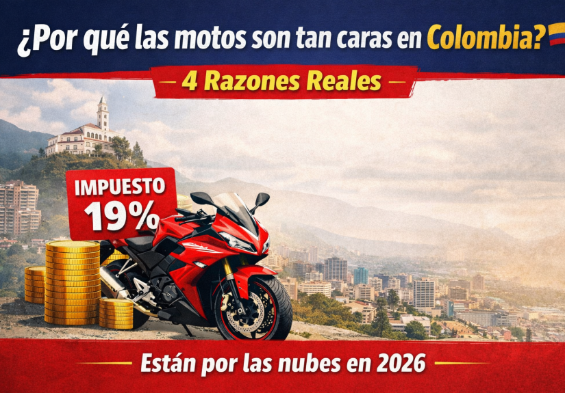 Precio motos en Colombia