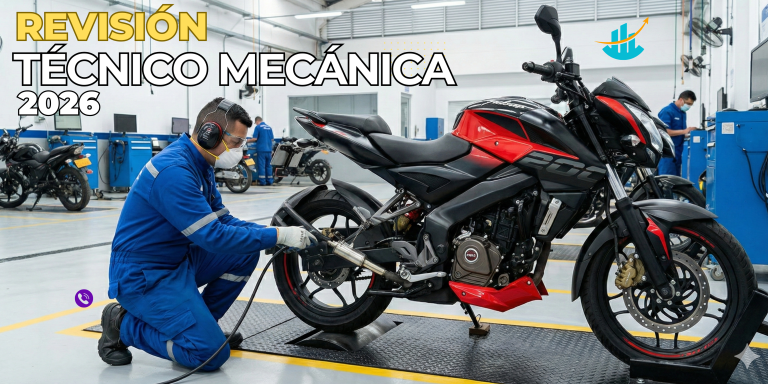 Precio tecnomecánica motos 2026